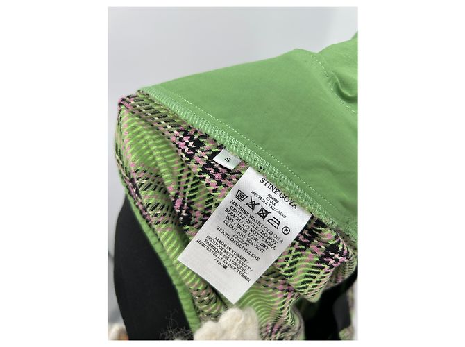 Autre Marque STINE GOYA Karohose Grün - Ansicht 4