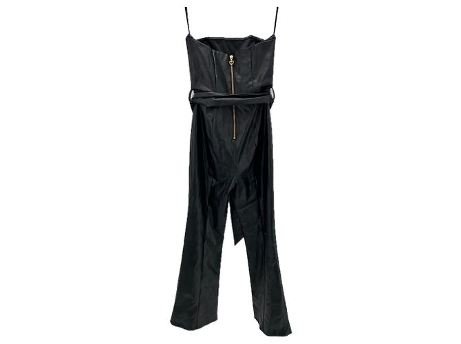 Autre Marque MAJORELLE Leder Overall Schwarz XS - Ansicht 2