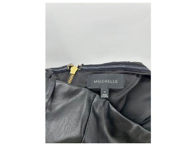 Autre Marque MAJORELLE Leder Overall Schwarz XS - Ansicht 4