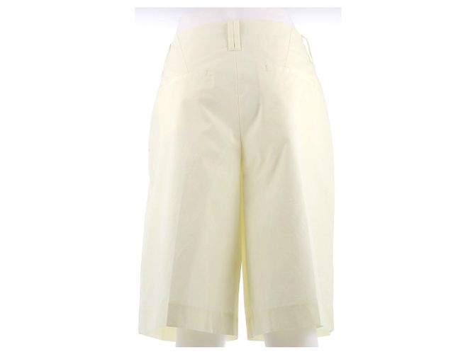 Zimmermann Bermuda amarilla de algodón Amarillo - vista 2