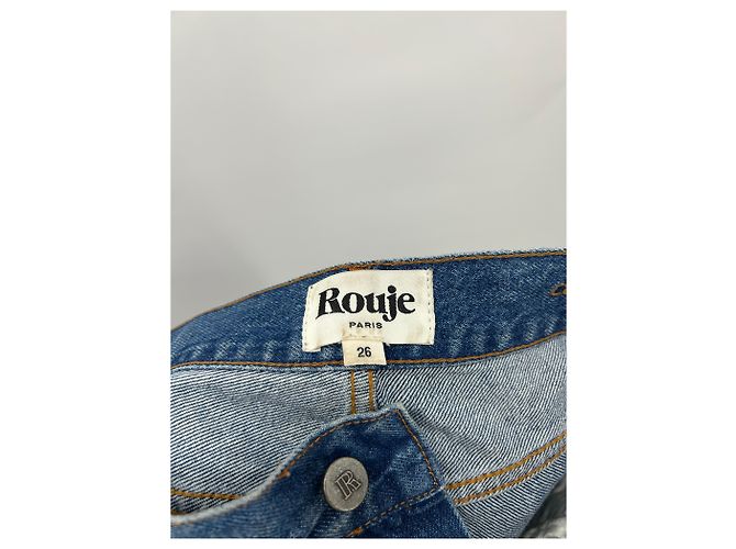 Jeans Rouje de algodón azul Talla 26 - vista 4