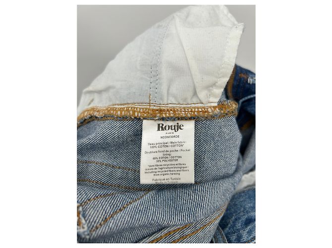 Jeans Rouje de algodón azul Talla 26 - vista 5