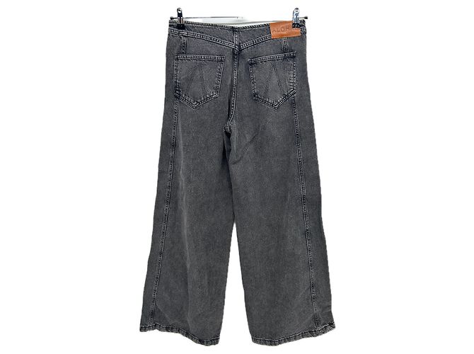 Autre Marque Jeans ALOHAS Gris Carbón de Algodón Talla M Gris antracita - vista 2
