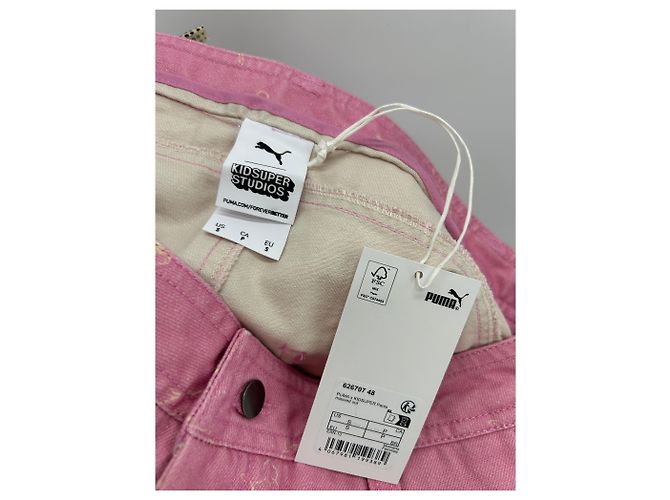 Vaqueros rosas Puma x Kidsuper Studios - vista 3