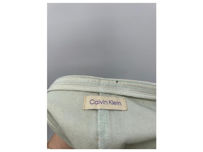 Minifalda de mezclilla Calvin Klein azul de algodón - vista 5