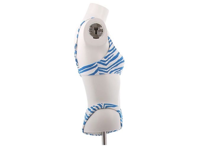 Autre Marque Bikini de rayas Azul - vista 4