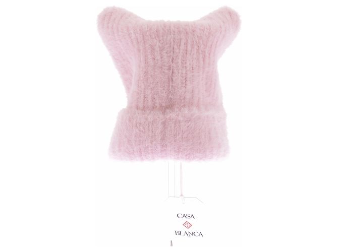 Casablanca Cappello Fluffy Rosa - vista 2