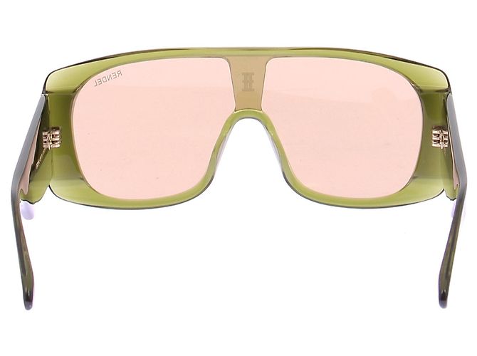 Autre Marque Gafas de sol "Brooke" verdes - vista 2