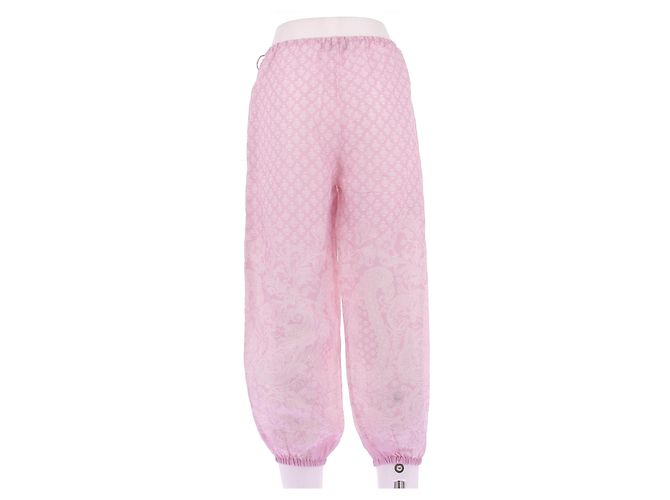 Zimmermann Rosa Leinen-Culotte mit Mustern Pink - Ansicht 2