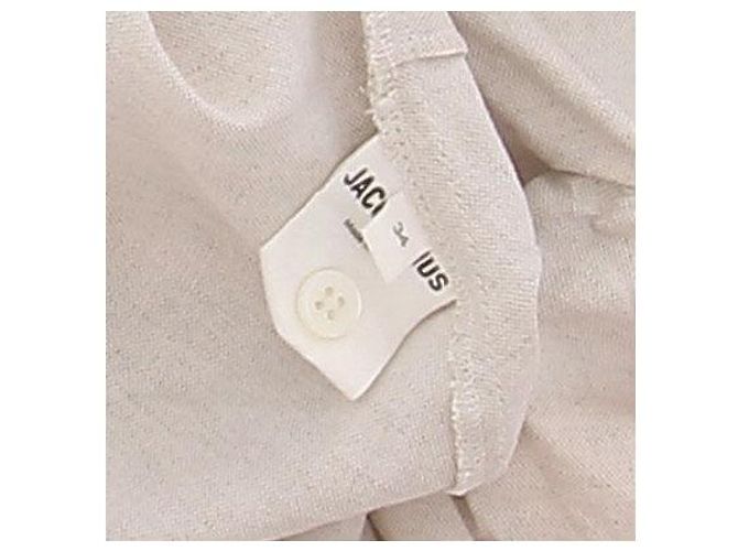 Jacquemus Vestido "L'Année 97" beige de lino y algodón - vista 6