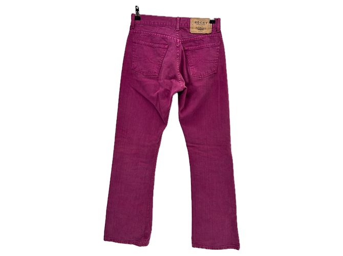 Autre Marque Jeans Rocky Fucsia de algodón Rosa - vista 2