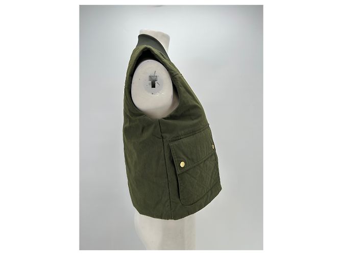 Barbour Gilet senza maniche kaki - view 4