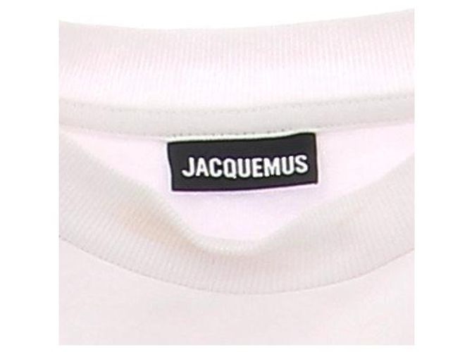 Camiseta blanca acampanada de algodón Jacquemus Blanco - vista 5