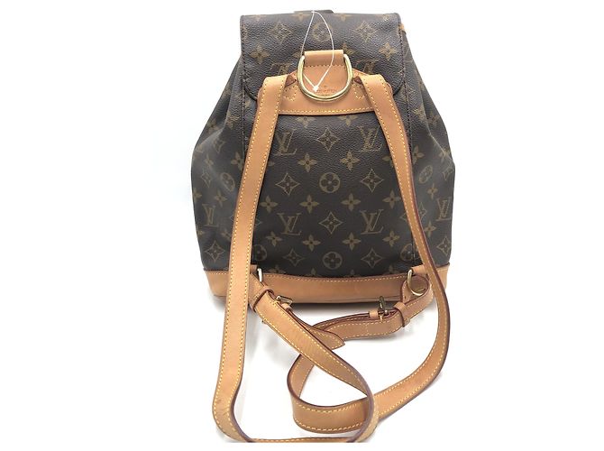 Louis Vuitton Zaino vintage Montsouris 2000 marrone - vista 4