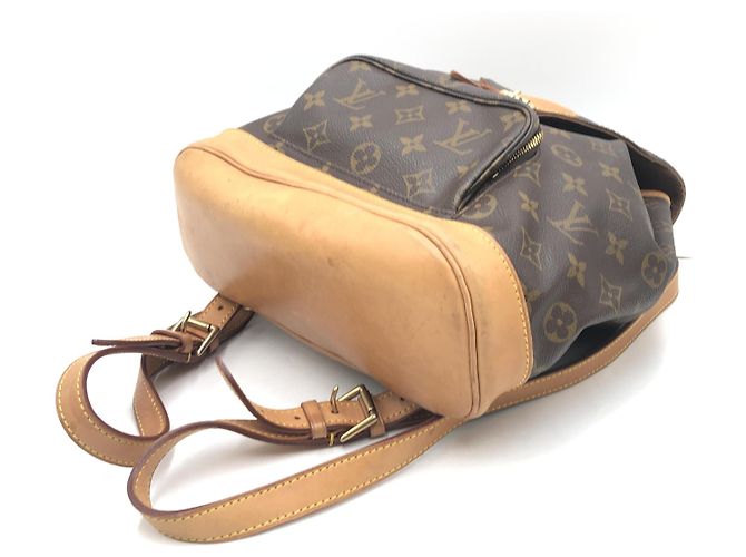 Louis Vuitton Zaino vintage Montsouris 2000 marrone - vista 5