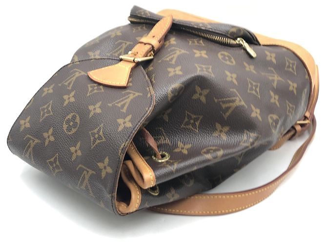 Louis Vuitton Zaino vintage Montsouris 2000 marrone - vista 6