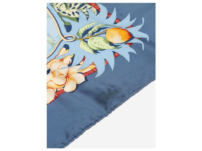Hermès Foulard in seta Aloha vintage Multicolore - vista 3