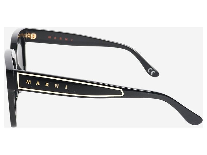 Marni Gafas de sol Le River negras - vista 4