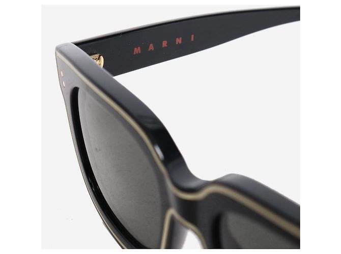 Marni Gafas de sol Le River negras - vista 5