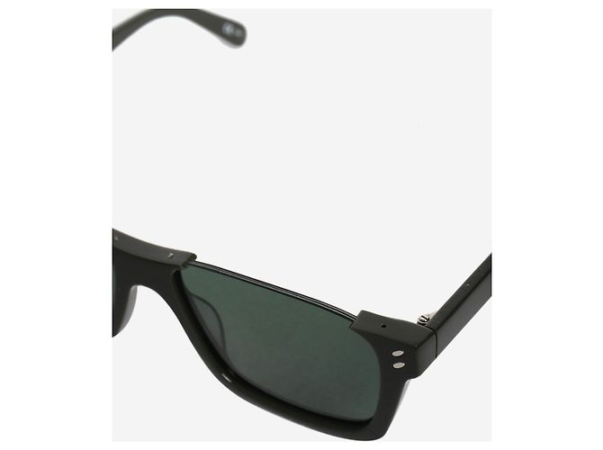 Stella Mc Cartney Green square sunglasses - view 5