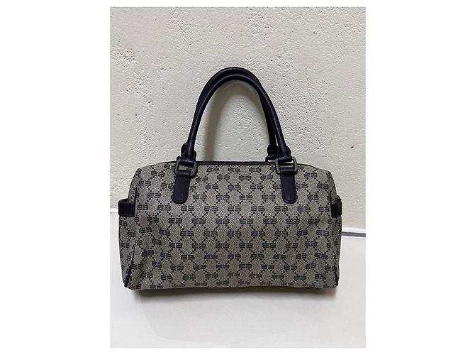 Borsa Boston Monogram Balenciaga Marrone Nero - vista 2