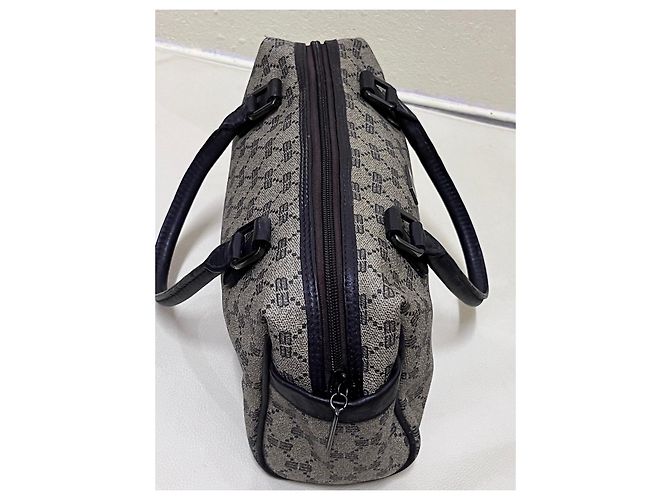 Borsa Boston Monogram Balenciaga Marrone Nero - vista 3