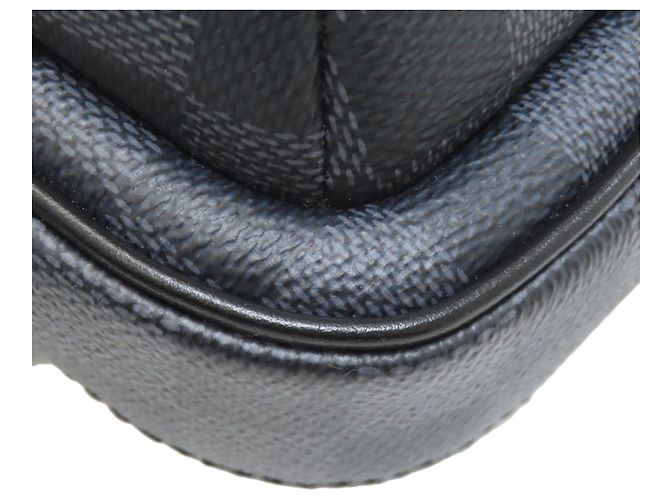 Borsa a tracolla Avenue Louis Vuitton Nero Damier ebene - vista 11