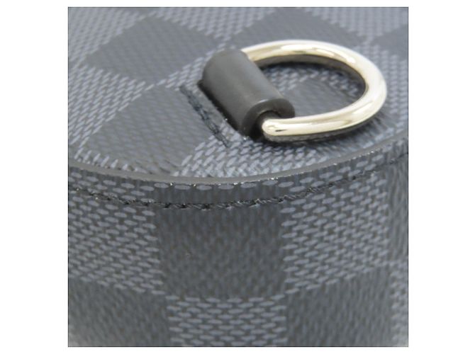 Borsa a tracolla Avenue Louis Vuitton Nero Damier ebene - vista 12
