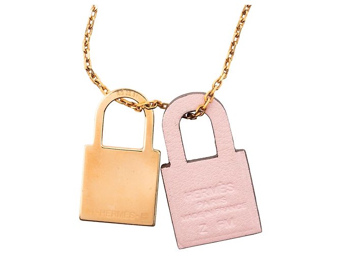 Collana Pendente O Kelly Placcata Oro Hermès - vista 3