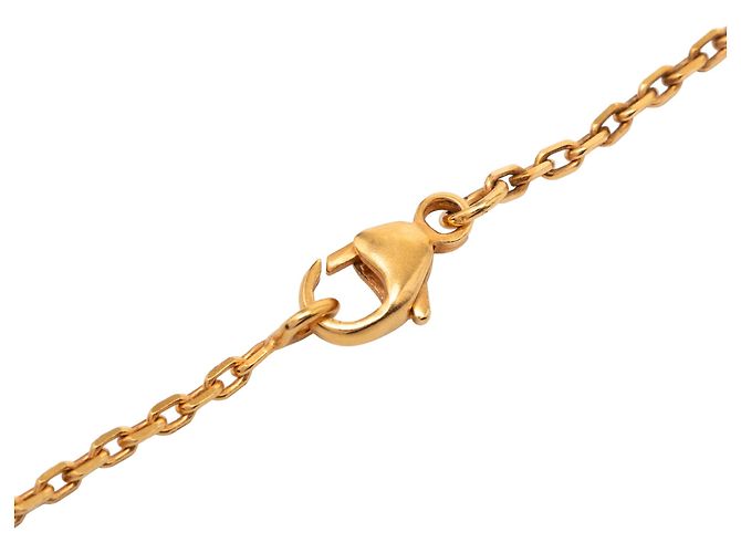 Collana Pendente O Kelly Placcata Oro Hermès - vista 4