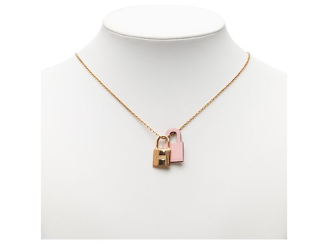 Collana Pendente O Kelly Placcata Oro Hermès - vista 5
