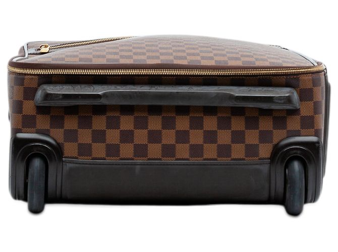 Louis Vuitton Pegase 50 Damier Ebene Marrone - vista 3