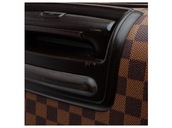 Louis Vuitton Pegase 50 Damier Ebene Marrone - vista 9