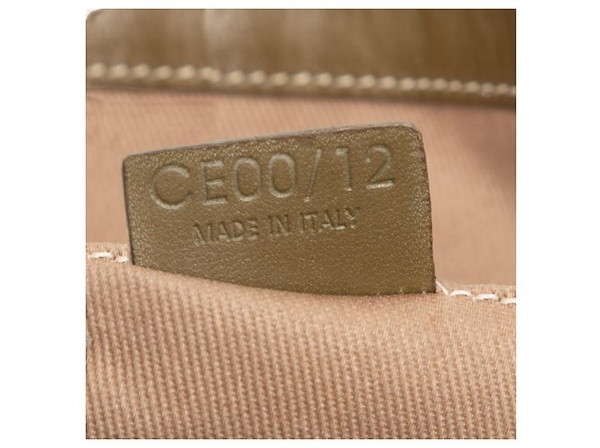 Céline Borsa a mano in tela Macadam Celine marrone Beige - vista 6