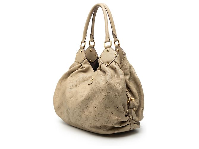 Louis Vuitton Beige Monogram Mahina L Hobo - vista 2