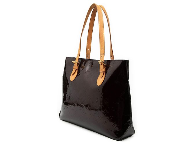 Louis Vuitton Purple Monogram Vernis Brentwood Porpora - vista 2