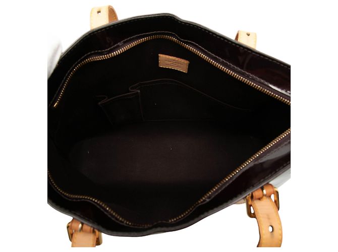 Louis Vuitton Purple Monogram Vernis Brentwood Porpora - vista 4
