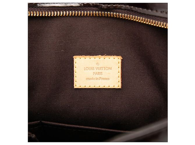 Louis Vuitton Purple Monogram Vernis Brentwood Porpora - vista 5
