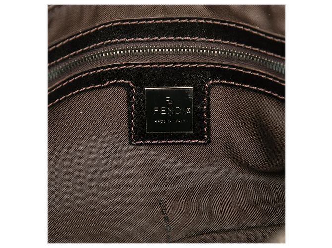 Fendi Handtasche aus beigem Zucchino-Canvas - Ansicht 5