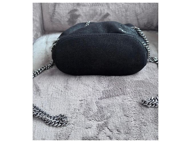 Stella Mc Cartney Stella McCartney Falabella Mini-Rucksack Schwarz - Ansicht 3