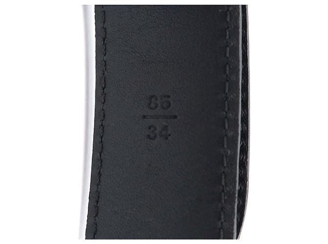 CINTURÃO LOUIS VUITTON FIVELA TRUNK DOURADA E COURO DE PYTHON BEGE T85 - vista 7