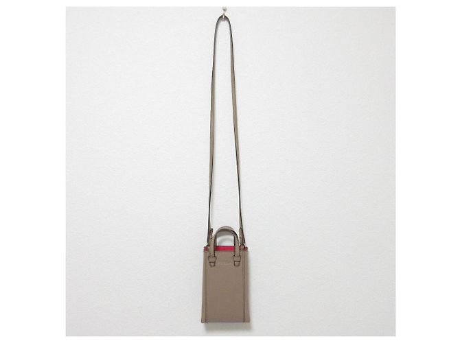 Borsa a Spalla Furla Miastella Mini Vertical Cross Marrone Beige - vista 5