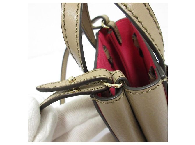 Borsa a Spalla Furla Miastella Mini Vertical Cross Marrone Beige - vista 6