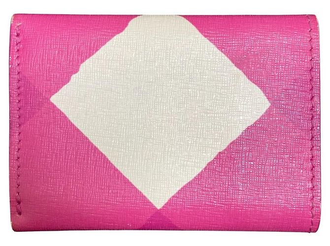 Portafoglio Tri-fold Papier Balenciaga Rosa - vista 2