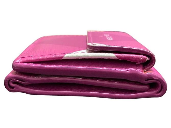 Portafoglio Tri-fold Papier Balenciaga Rosa - vista 4