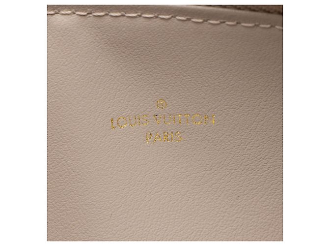 Pochette Félicie Inserto Felicie in pelle Epi Louis Vuitton Marrone Beige - vista 5