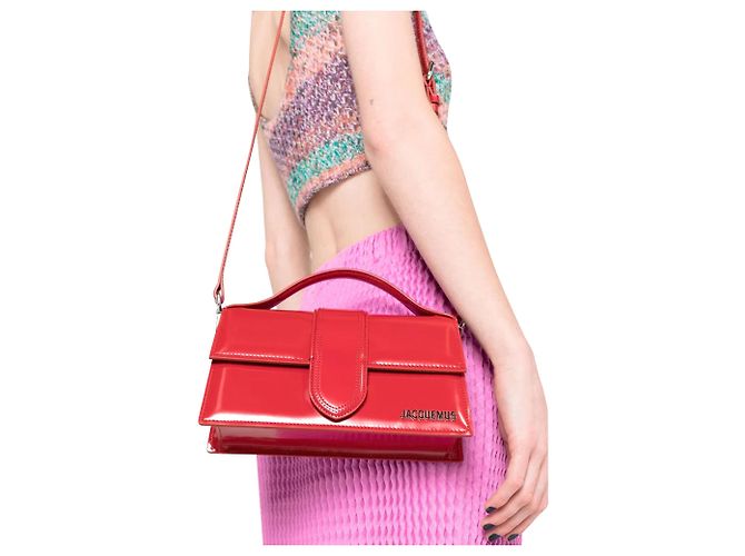 Borsa Le Grand Bambino di Jacquemus Rosso - vista 5
