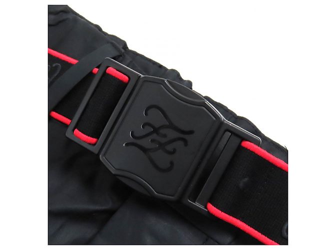 Fendi FB0741 AHV5 Baumwollhose Schwarz - Ansicht 6