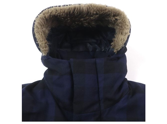 Paul Smith LONDON Down Wool Down Jacket Blue Navy blue - view 2