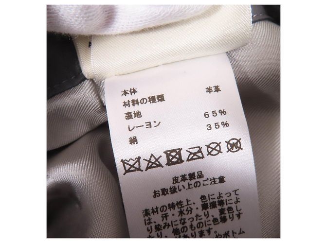 Hosen aus Lammleder von Hermès Grau - Ansicht 10